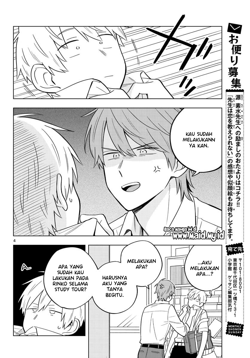 Sensei Wa Koi o Oshie Rarenai Chapter 39 Bahasa Indonesia